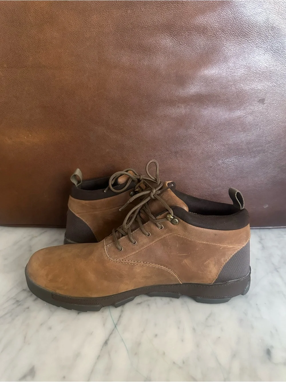 OluKai Kualono WP Waterproof Leather Boots Men’s Size 11